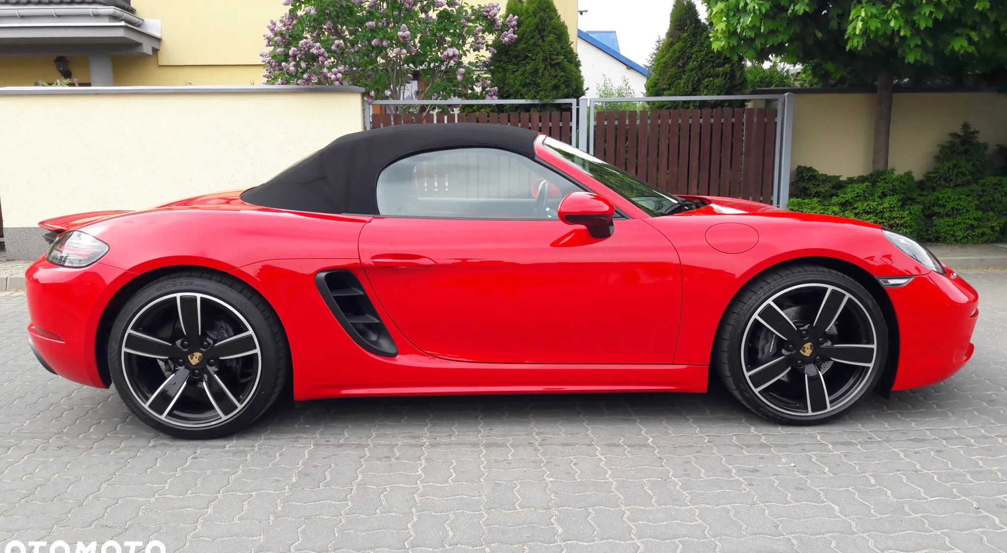 Porsche 718 Boxster cena 265000 przebieg: 58000, rok produkcji 2017 z Warszawa małe 529